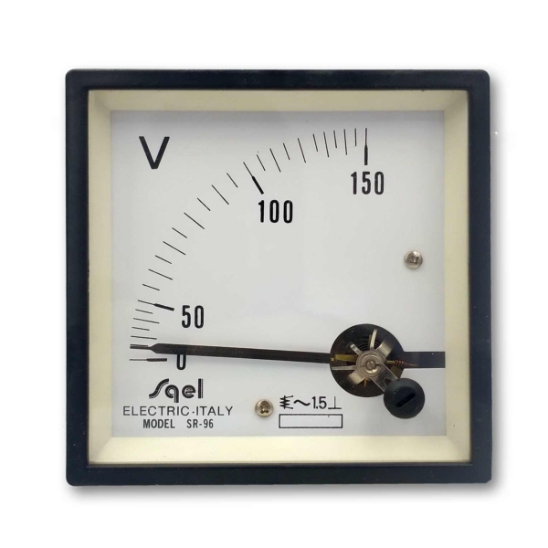st96-150vac-βολτόμετρο πίνακος εναλλασομένου 150vac