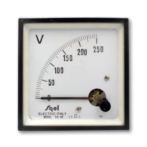 st96-250vdc-βολτόμετρο πίνακος συνεχούς 250vdc