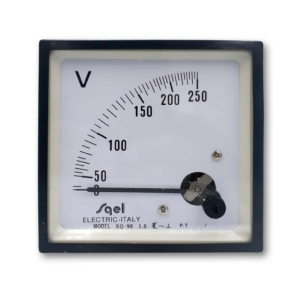 st96-250vac-βολτόμετρο πίνακος εναλλασομένου 250vac