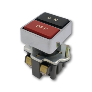 uwqn11001-Κουμπί διπλής κεφαλής/κουμπί ώθησης/PB - IDEC (κουμπιά σειράς 30 mm) - Μαύρο (B)