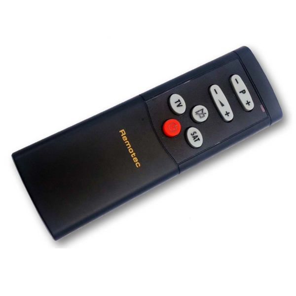 RM-850 Easy to use remote control, programmable for all 2-in-1 TVs.